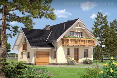 Проект дома Колиба - 2